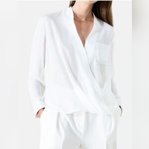 235. Topshop Surplice Top